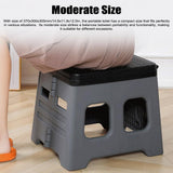 Portable Camping Toilet Foldable with Lid, 150 kg Load Capacity, for Road Trips and Camping Indoors V1188-MS-325-1021