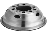 Polished 19.5" 10 Lug Wheel Simulators Stainless Steel Bolt Kit Hubcap Kit Fit for 2005-2020 Ford V952-19.5CBXGLGG000001V0