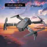 Upgraded foldable drone, equipped with dual high-definition cameras obstacle avoidance, brushless V1102-HEWRJ-001