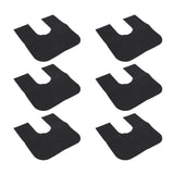 Toilet Mat Dark Gray Washable Reusable Potty Training Toilet Rug for Restroom Bathroom Adjustable V1294-YM0901-3112240054812