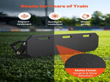 Soccer Rebounder Board, 1000 x 300 mm Portable Soccer Rebound Wall, HDPE Sports Kick Back Trainer, 3 V952-ZQHDBHDPEL40FASLS001V0
