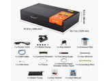 45W CO2 Laser Engraver, 300 x 200 mm, Desktop CO2 Laser Engraver Cutter Machine with Rotary Axis, V952-EYHTJGDKJTMS7FYAW001V3