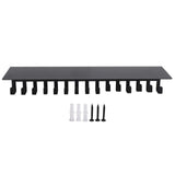 Medal Display Hanger Never Give Up Sturdy Shelf with Hooks Wall Mount Medal Holder Rack Frame V1294-YM0901-3117240088011