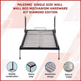 Palermo Single Size Wall Bed Mechanism Hardware Kit Diamond Edition V63-825621
