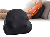 Livemor Back Massager with Heat, Cordless Electric Neck & Shoulder Massager Pillow, 3-Speed Deep BACK-MASSAGER-TRI-BK