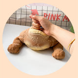 Stretchy Glue-Sand Filled Rubber Gorilla , Latex Gorilla Soft Decompression Doll Toy, Animal V1192-AZ-W-14155