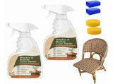 Wicker and Rattan Care Spray, Powerful Rattan Cleaner & Polish Spray, Deep Cleaning Formula for V1369-AZ3-W-08116