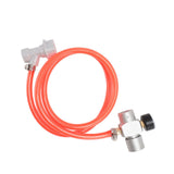 Mini Keg Regulator Automatic Stainless Steel Coffee Soda Keg CO2 Pressure Regulator with 1m Red Hose V1294-YM0901-3118230420911