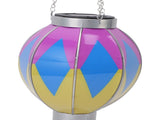 Hot Air Balloon Solar Lantern Iron Portable Hanging Outdoor Decorative Lantern Lamp for Patio Garden V1294-YM0901-3111240202611