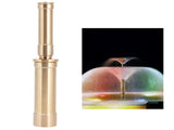 Double Layer Trumpet Type Brass Fountain Nozzles Pool Pond Spray Head for Garden Landscape1in DN25 V1294-YM0901-3111200255411