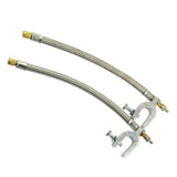2 Pieces Dual Wheel Valve Stem Extender Extention 9.8' Stainless Steel Flexible V1189-LWWAL-20260327-03991