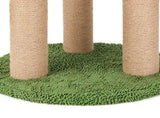 PaWz Cat Scratching Post 3 Heights Sisal Balls for Indoor Kitten Adult Green PT1460-AU