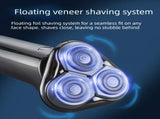 Electric Rotary Shaver Men - Deluxe Multi-Grooming Set, USB Rechargeable Digital Display Shaver V888-ELOSUNG57012-3