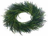 Artificial Norfolk Pine Wreath 60cm Faux Xmas Green Pine Hanging Wreath for Front Door Home Decor V1294-YM0901-240830FB05-2