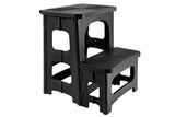 Multipurpose Portable Folding 2 Step Stool Non-Slip PP Collapsible Step Ladder Stool For Office V985-2STEPSTOOL