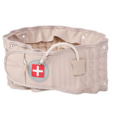 Lumbar Inflatable Traction Belt Support Back Pain Strain Relief Waist Belts MassagerBeige One Size V1294-YM0901-3117200100611