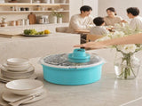 Salad Spinner and Produce Washer, Electric Fruit Washer Spinner Bowl, Portable Fruit Veggie Washing V1370-AZ4-18901