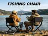 Black folding chair, outdoor chair, portable chair, sturdy chair, comfortable V1102-132-SIL-05982