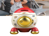 Cartoon Style Space Rocket Piggy Bank Money Bank Money Saving Jar Boys Girls Gift Romantic Pink Gold V1294-YM0703-3117230042013