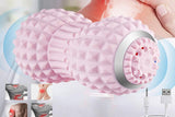 Vibrating Roller Massager Electric Massage Ball Back Foot Muscle Pain Relief -Light Pink V1263-JX-6580-1