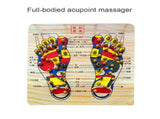 Wooden Foot Massage Board Acupoint Foot Massager Reflexology Chart V1294-YM0717-10163590
