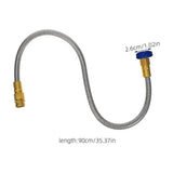 304 Stainless Steel Garden Hose for Outdoor Watering and Tools, and Flexible, 1 Set V1366-AZ2-W-20404