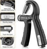 5 Pack Adjustable Resistance Hand Gripper Exerciser Workout Kit V178-58564