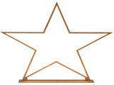 87cm Bamboo Star Table Lamp Desk Light LED Strip Modern Designer - Natural V563-75166