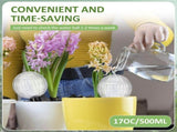4Pcs 17 oz Self-Watering Globe Premium and Enduring Automatic Self Watering Globe for Indoor Plant V1366-AZ2-W-15011