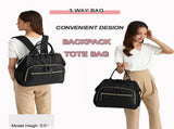 Convertible Diaper Bag - Wide Opening - 14 Pockets - Stylish - Baby Changing Bag - with Stroller V1188-ZXY-10415