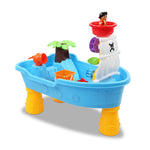 Keezi Kids Sandpit Pretend Play Set Sand Water Table Outdoor Beach Toy Children PLAY-PIRATE-BU