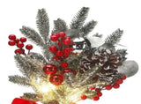 Artificial Christmas Swag Beautiful Exquisite Fade Resistant Christmas Teardrop Swag for Front Door V1294-YM0715-211123ZH02-1