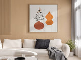 Yezi Large Abstract Canvas Wall Art Print Modern Fadeless Bedroom Home Decor DECO1039-80X120-AU