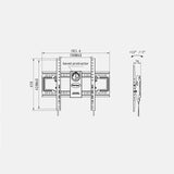 Adjustable Tilt Wall Mount For 55-85 Lcd Tv PRL-6378100AYS