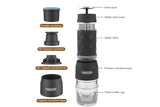 3 in 1 Portable Coffee Maker,Single Serve Manual Espresso Machine For Camping, Travel, Hiking, V1263-JX-6650-1