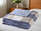 Reversible Patchwork Quilts,Lightweight Plaid Bedspreads Coverlets Quilt Bedding Blanket for All V1189-WXFWAL-20260326-03118