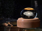 Music Box 3D Crystal Music Boxes,Luminous Rotating Ball Musical Box Dimmable,Music Box Gift for V1263-JX-1844