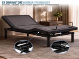 Therapedic Motion Adjustable King Single Bed Base with Wireless Remote ADJ-BED-MOT-KS