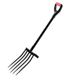 VEVOR 5 Tines Garden Fork Metal Handle 41 in Spading Pitchfork Y Grip Heavy Duty V952-HYCWJCGC5C1JS1RA7001V0