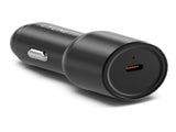 Cygnett CarPower 65W USB-C Car Charger - Black , Aluminium Alloy Finish, LED Charge V1202-V2-MPA-CY4708CYCCH