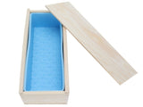 1200ml Silicone Rose Soap Mold Double Open DIY Hand-Made Soap Making Supplies Sky Blue V1294-YM0721-3118210071611