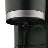 Automatic Drip Coffee Maker with Glass Carafe, Compact 1.2L Capacity, Anti-Drip System, Easy-Clean V1341-ZY-W8ZAFRDK-BLACK