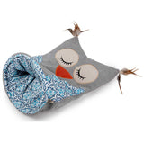 Cat Sack Crinkle Toys - Grey Owl + Hide Play Bag Teaser Vintage All For Paws V238-SUPDZ-32374921461840