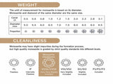 Elegant Moissanite Tennis Bracelet in 925 Sterling Silver with 18K Gold and Rhodium Plating, V1341-ZY-YZ6C88HP-30MM-18CM709IN