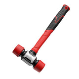 Anti Vibrations Rubber Mallets Hammer With Ergonomic Grip For Tile Installation Wood Crafting And V1192-AZ-W-23266