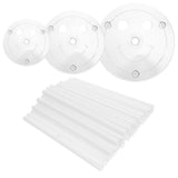 Clear Plastic Cake Support Rods for Easy Installation in Theme Parties 1Set V1192-AZ-W-22461