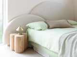 100% Cotton Muslin Duvet Quilt Cover Set w/ 2 Pillow Cases in Pastel Green - Double V563-MUSLIN_DVT_GRN-DOUBLE