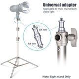 3Pcs 260cm Heavy Duty Stainless Steel Light Stand for Photo and Video V571-328453949393