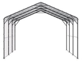 Heavy Duty Metal Carport, 10' x 15' Outdoor Carport with Galvanized Steel Frame & Roof, Car Tent V952-ZXCP10X15FT0DUG2BV0