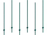 6 Feet Fence Post 6 Pack T-Post Heavy Duty Metal Fence Posts Green V952-WLLZJSK6JZ6Y7M4FOV0